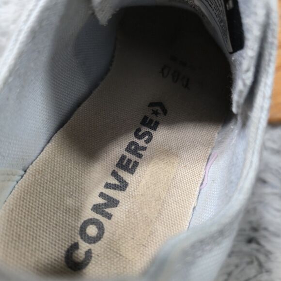 Converse Chuck Taylor Lift Ox Women Size 5 White/Lilac Recycled Platform Sneaker - Picture 10 of 10